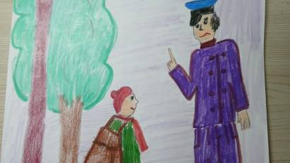 Конкурс рисунков на тему "Закон и порядок"